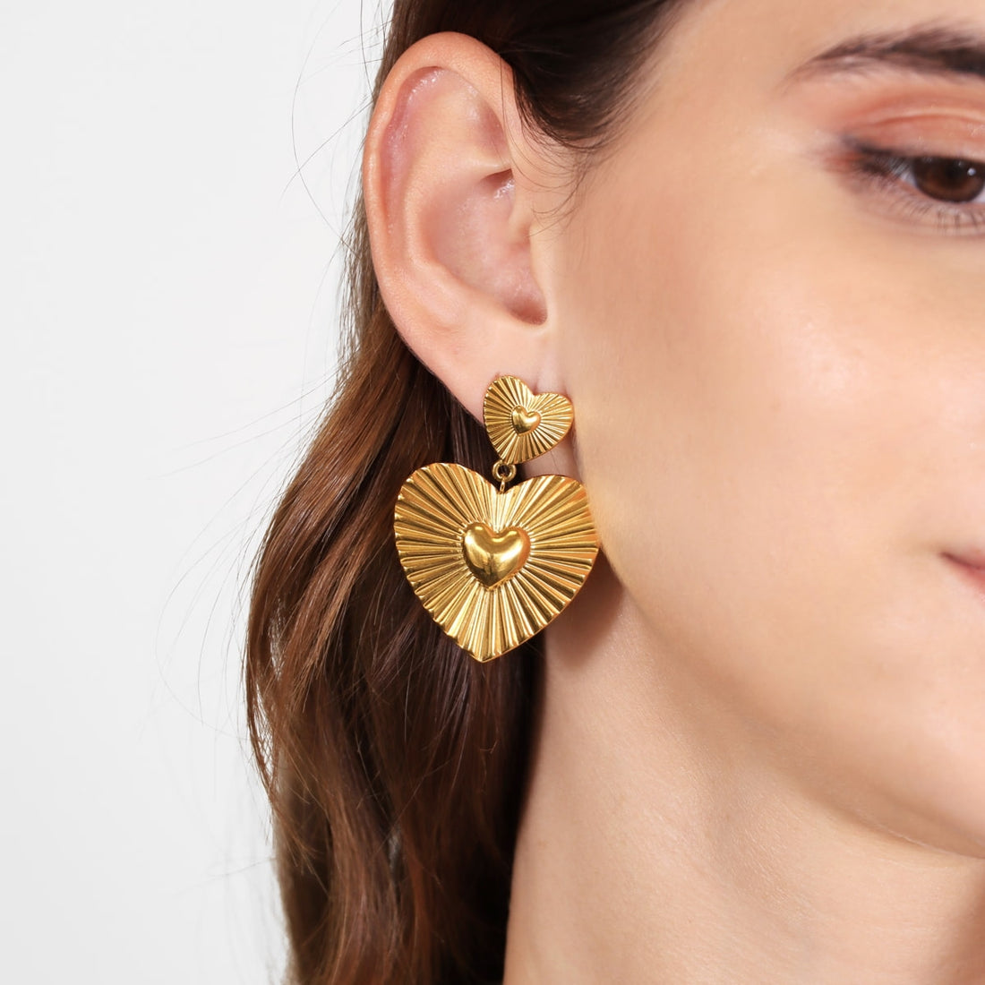 Pendientes Essentials Vow Dorado Anartxy