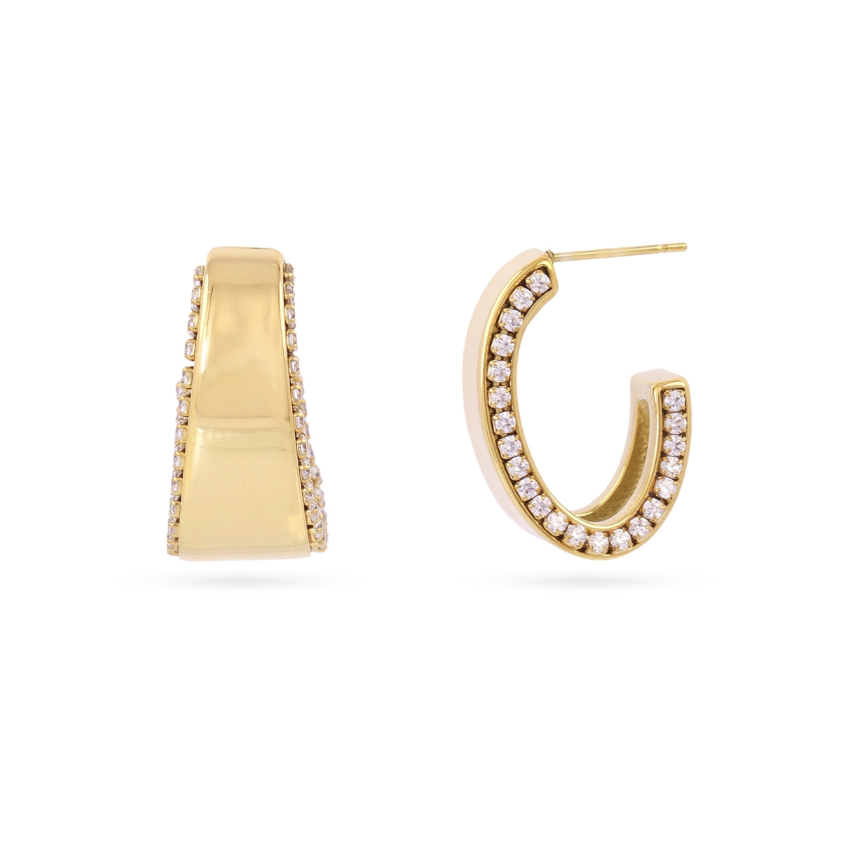 Pendientes Eternal Saphira Dorado Anartxy