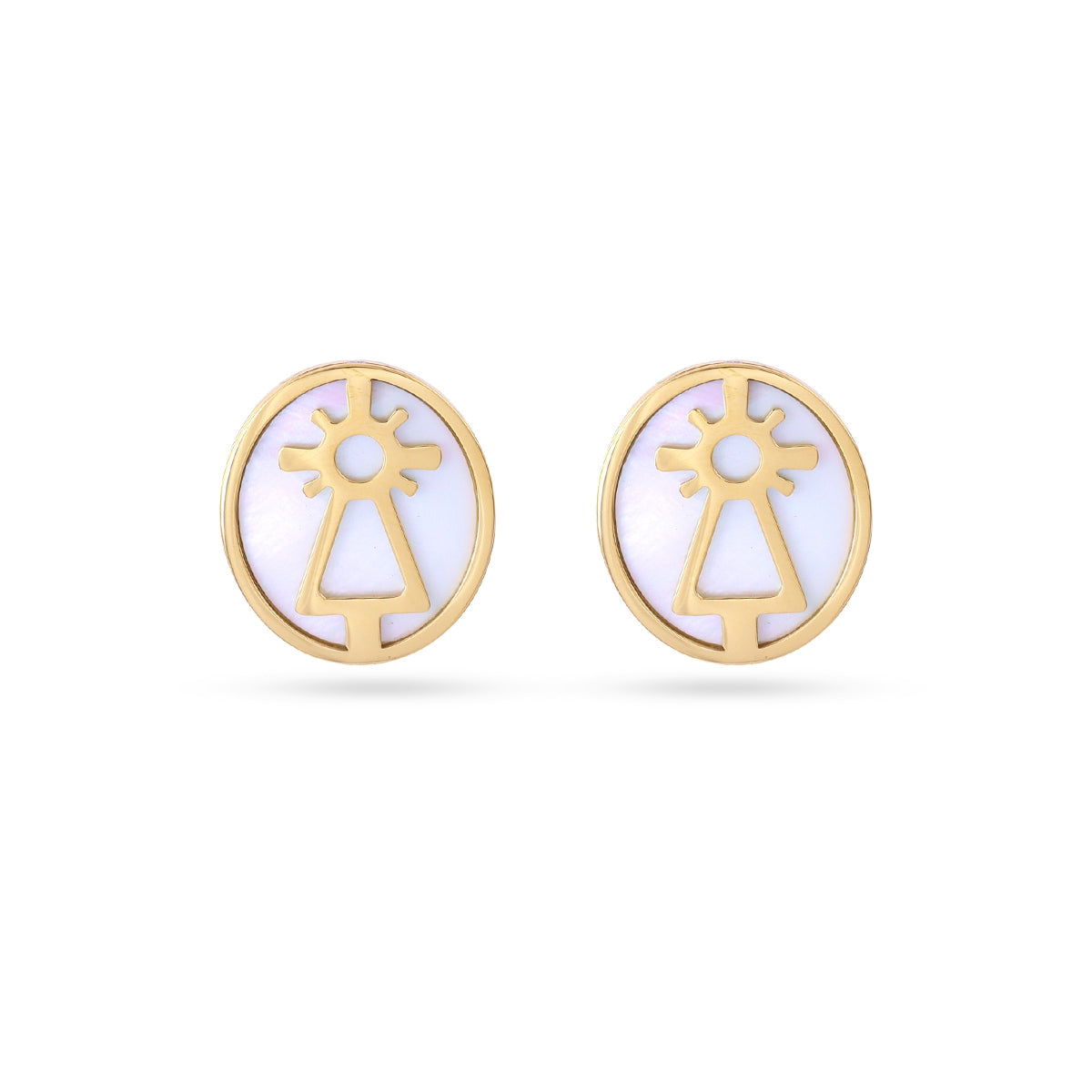 Pendientes Faith Elyra Dorado Anartxy