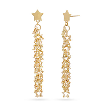 Pendientes Flair Cumulus Dorado Anartxy