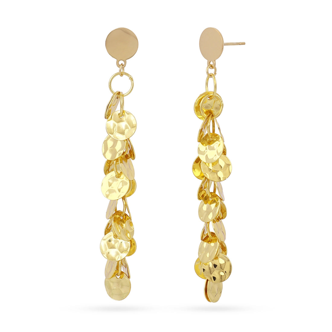 Pendientes Flair Wreath Dorado Anartxy