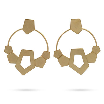 Pendientes Gotland Dorado Anartxy
