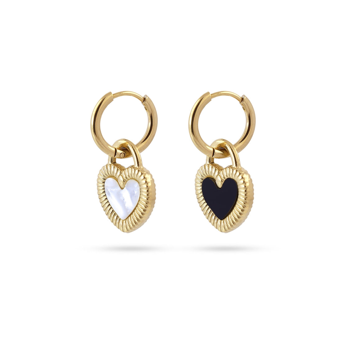 Pendientes Essentials Heart Dorado Anartxy
