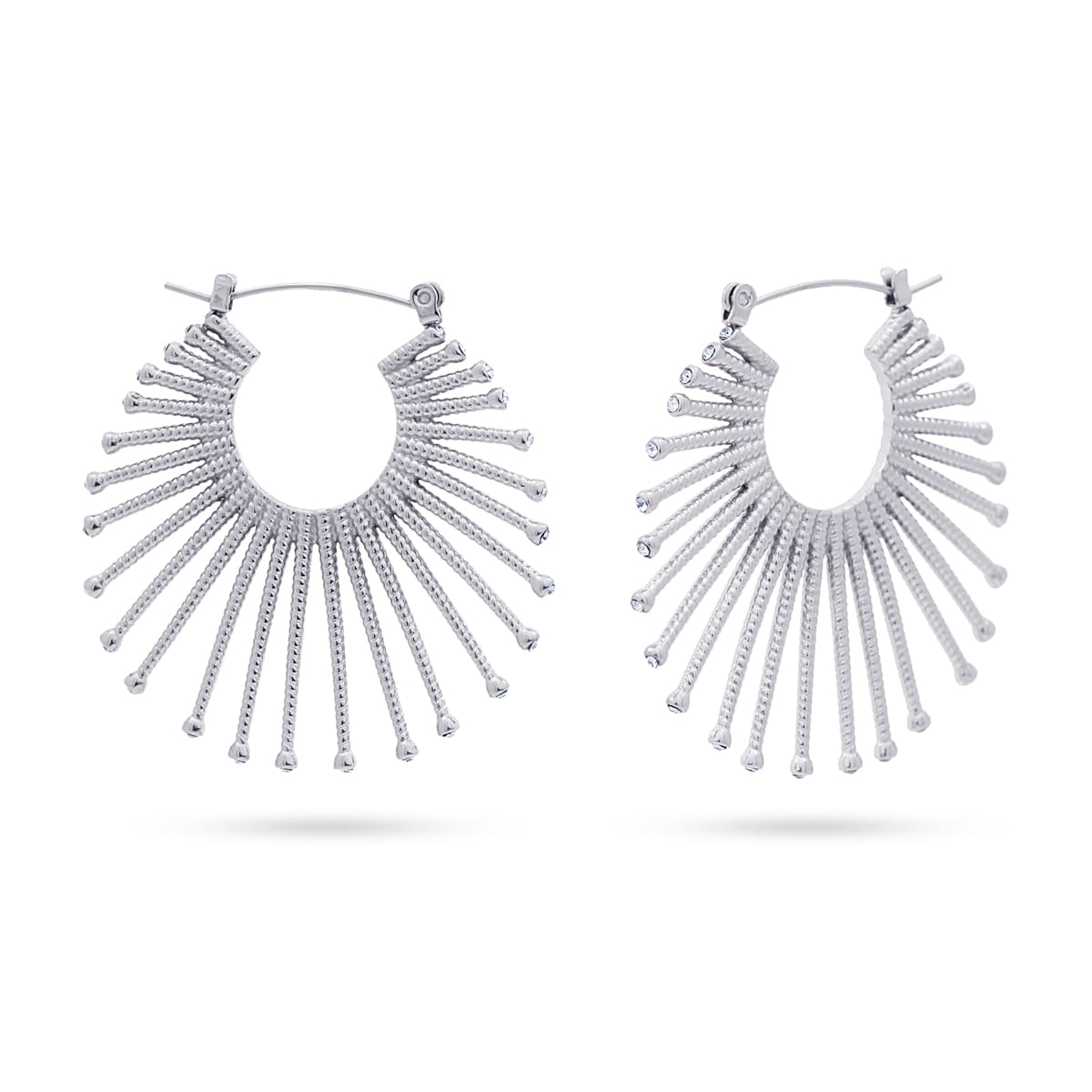 Pendientes Summer Essentials Urchin Plateado Anartxy