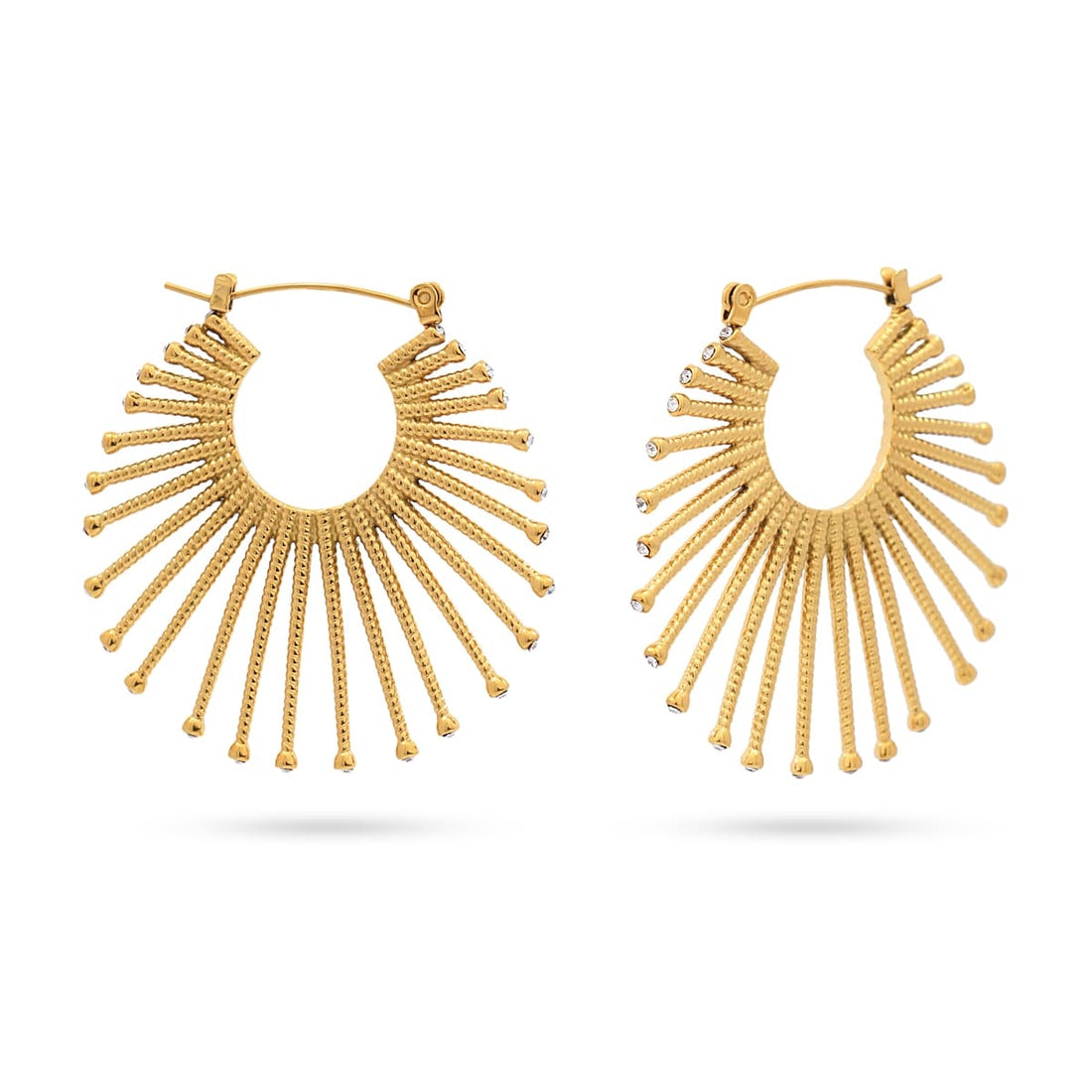 Pendientes Summer Essentials Urchin Dorado Anartxy