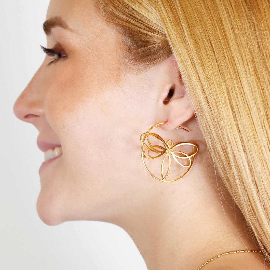 Pendientes Kaleia Aeris Dorado Anartxy