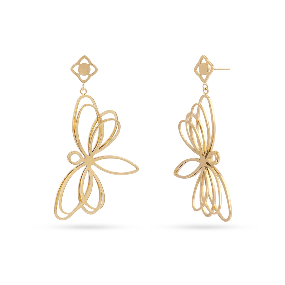 Pendientes Kaleia Blyra Dorado Anartxy