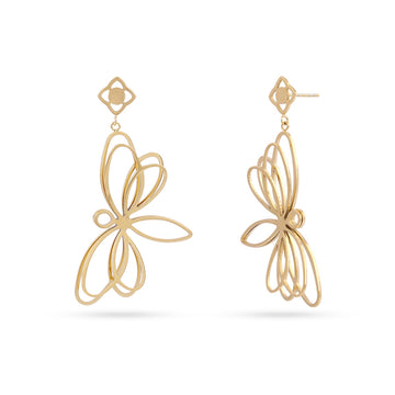 Pendientes Kaleia Blyra Dorado Anartxy