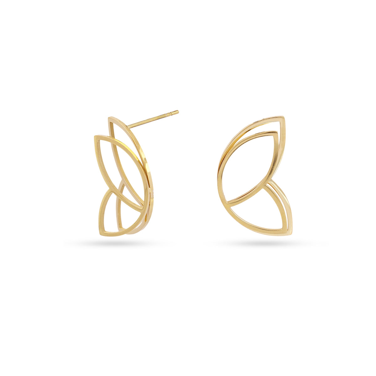 Pendientes Kaleia Calia Dorado Anartxy