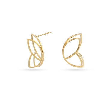 Pendientes Kaleia Calia Dorado Anartxy