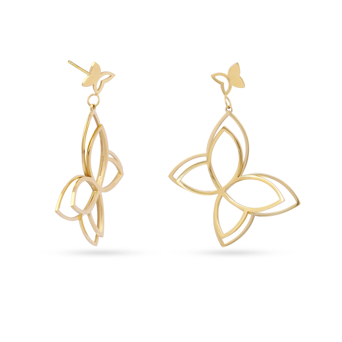 Pendientes Kaleia Gildwing Dorado Anartxy