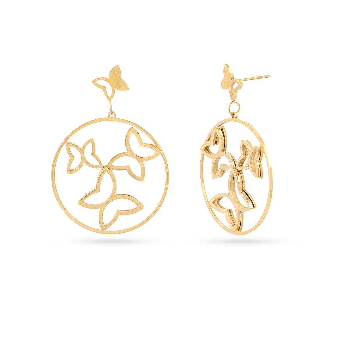 Pendientes Kaleia Nympha Dorado Anartxy