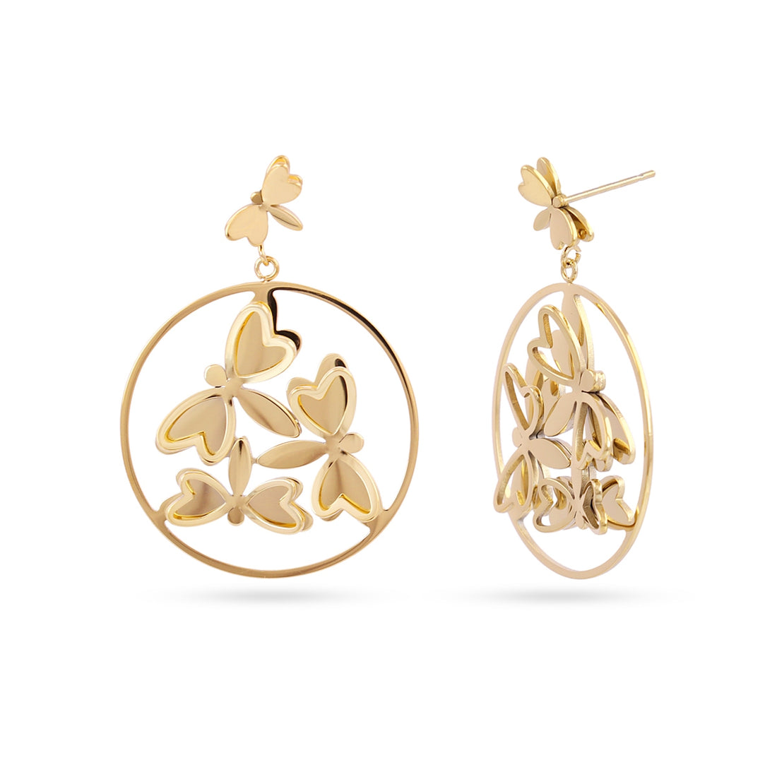 Pendientes Kaleia Soara Dorado Anartxy