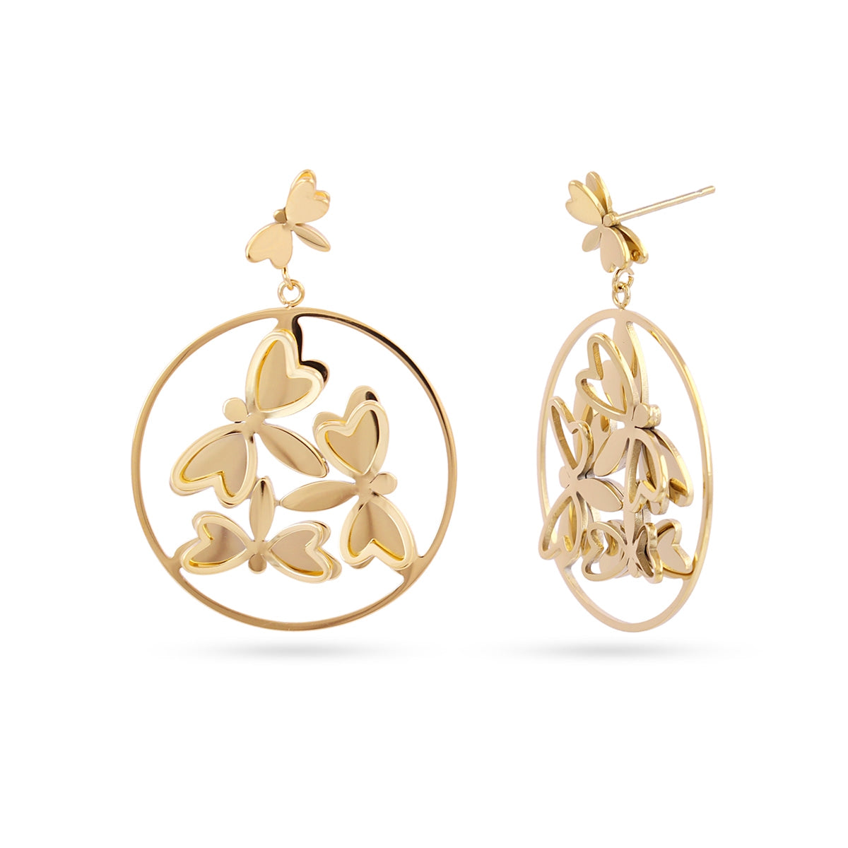 Pendientes Kaleia Soara Dorado Anartxy