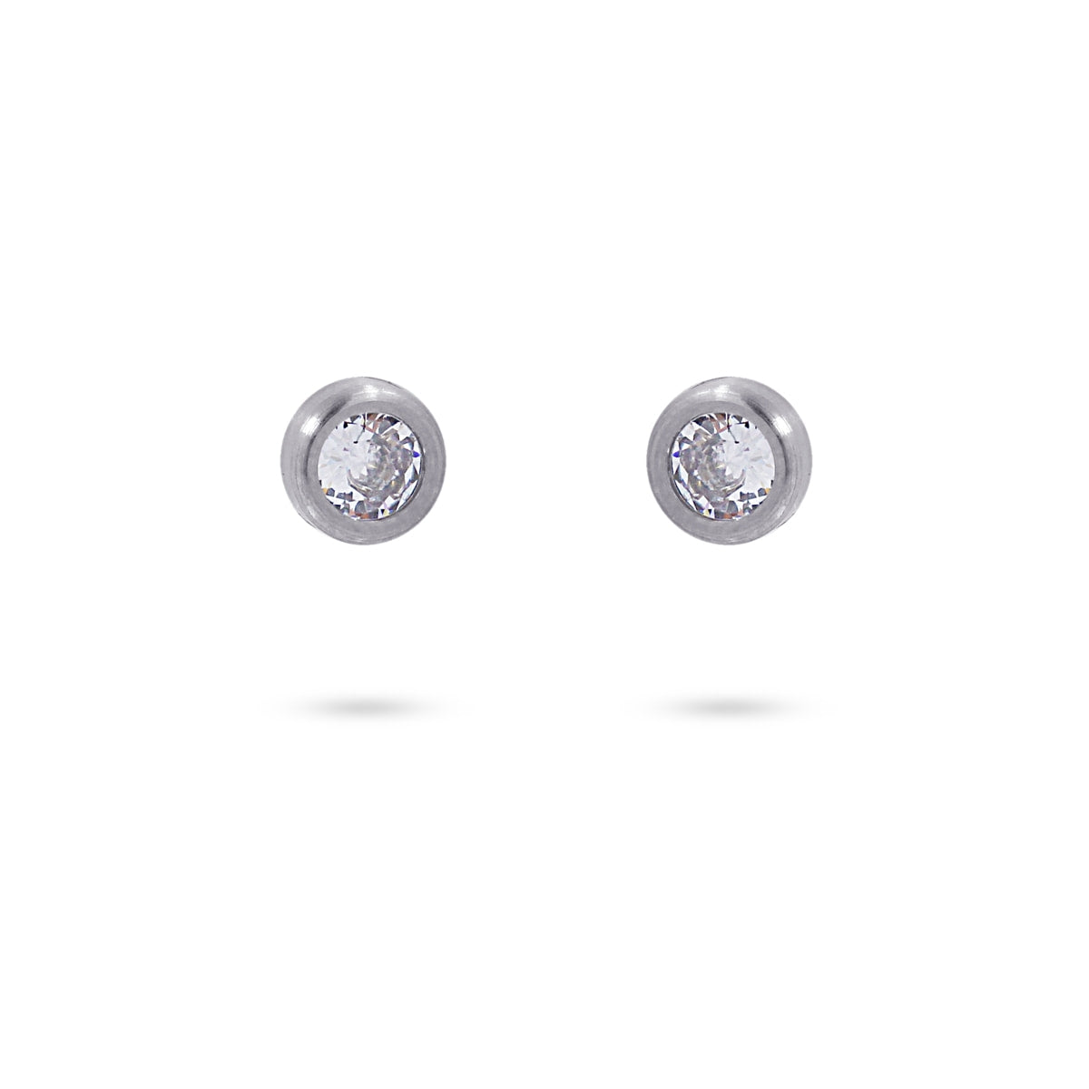 Pendientes Kepler Plateado Anartxy