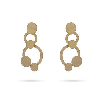 Pendientes La Valeta Dorado Anartxy