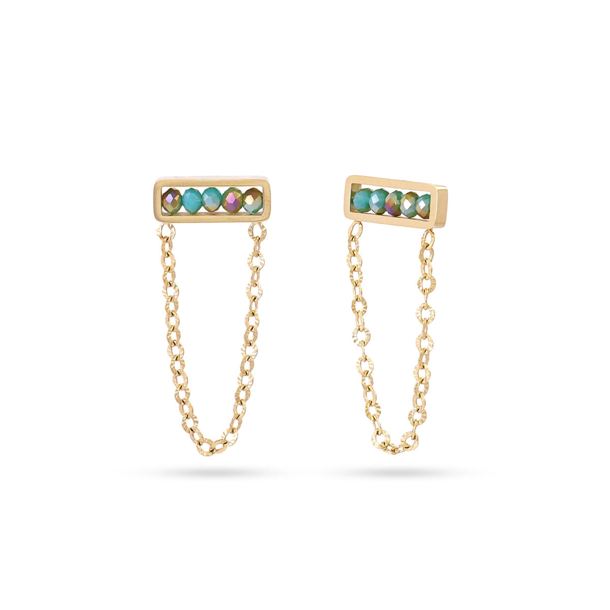 Pendientes Levity Blinky Turquesa Anartxy