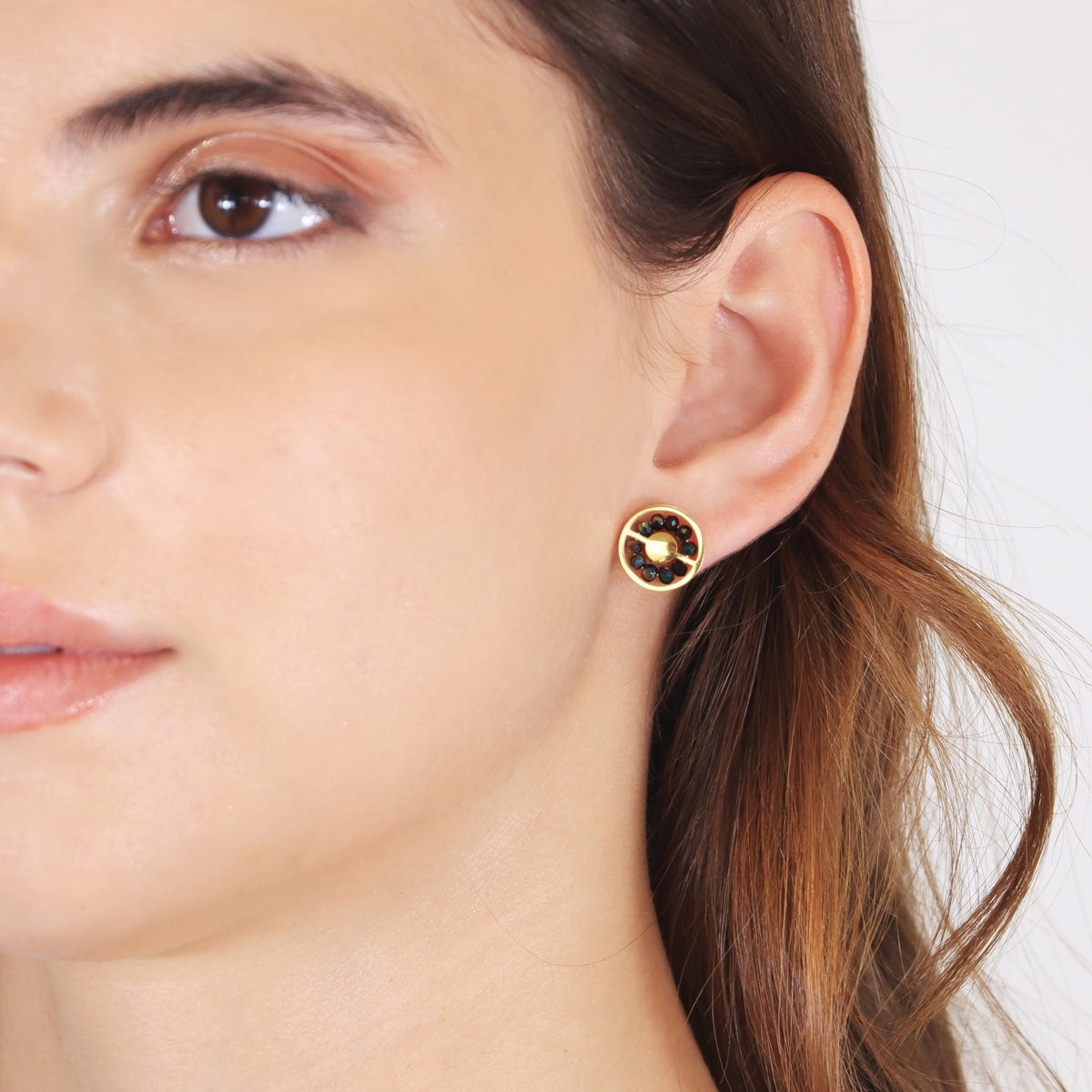 Pendientes Levity Flicky Negro Anartxy