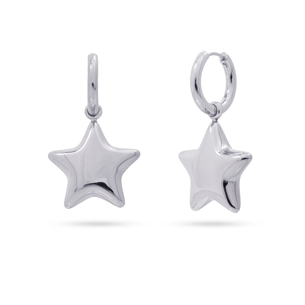 Pendientes Summer Essentials Shooting Star Plateado Anartxy