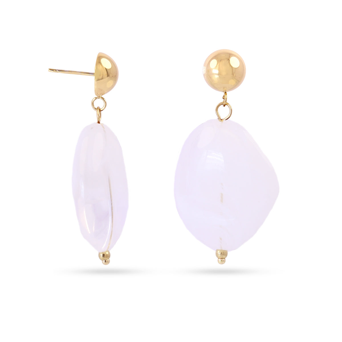 Pendientes Marbles Tempo Blanco Anartxy