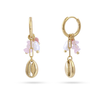 Pendientes Tide Clio Dorado Anartxy