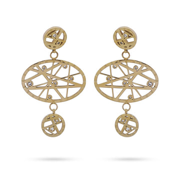 Pendientes Marte Dorado Anartxy