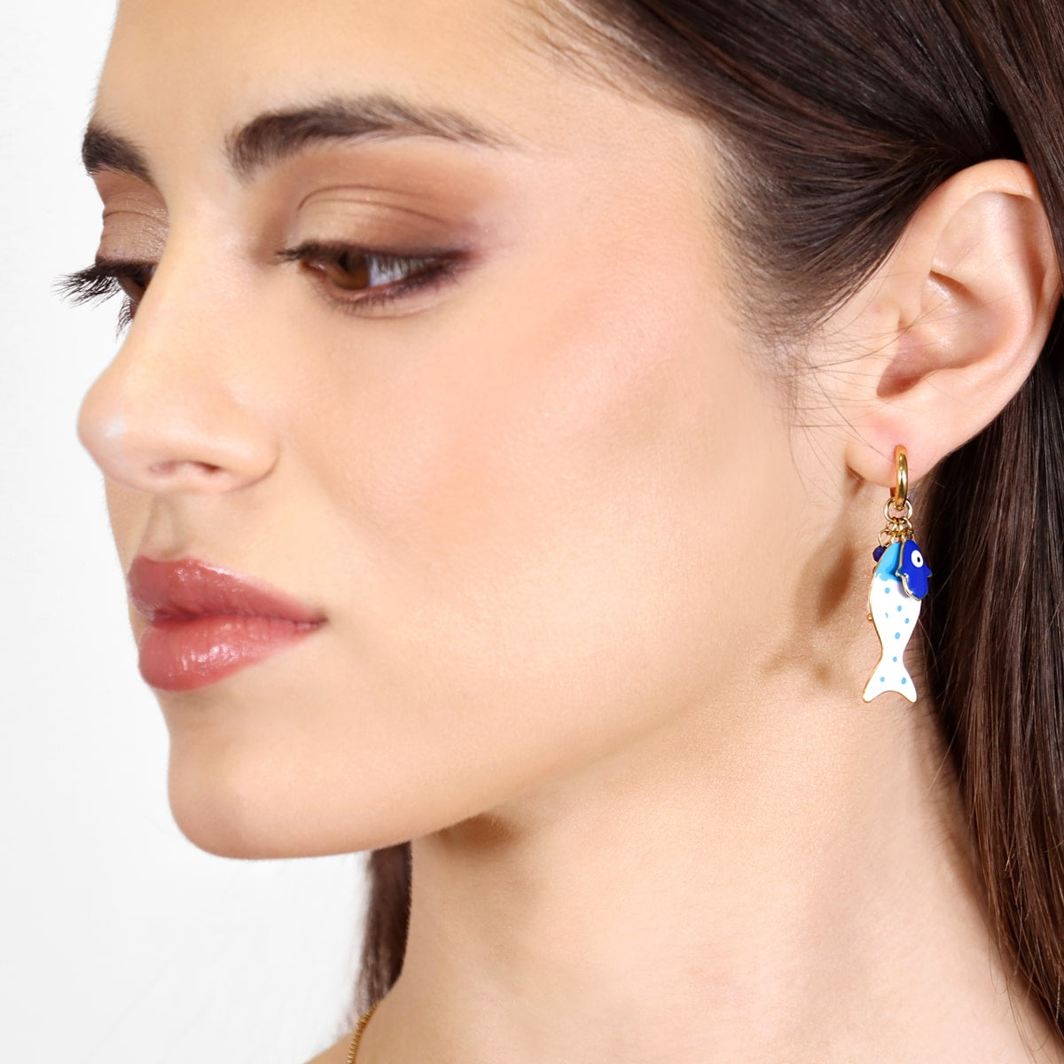 Pendientes Mati Asya Turquesa Anartxy