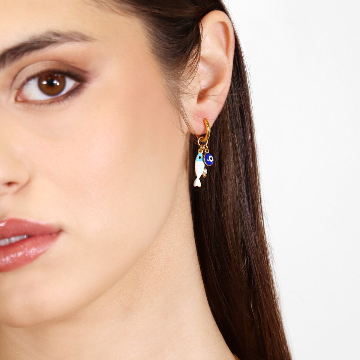 Pendientes Mati Ayla Turquesa Anartxy