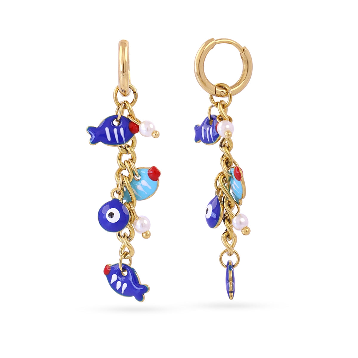 Pendientes Mati Elif Dorado Anartxy