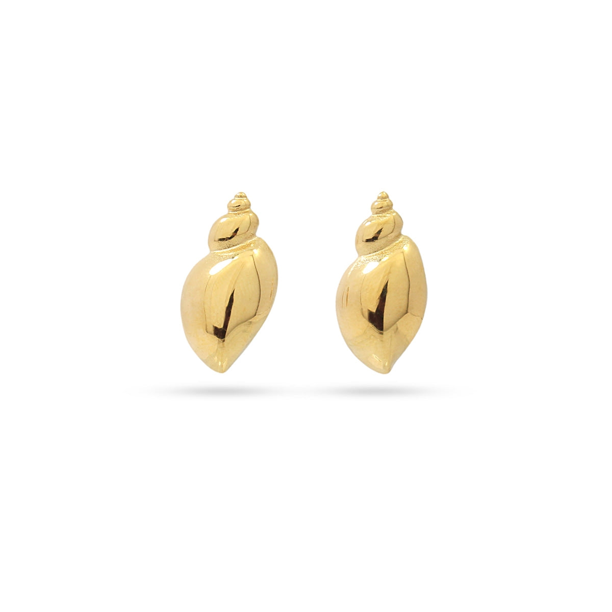 Pendientes Tide Shell Dorado Anartxy