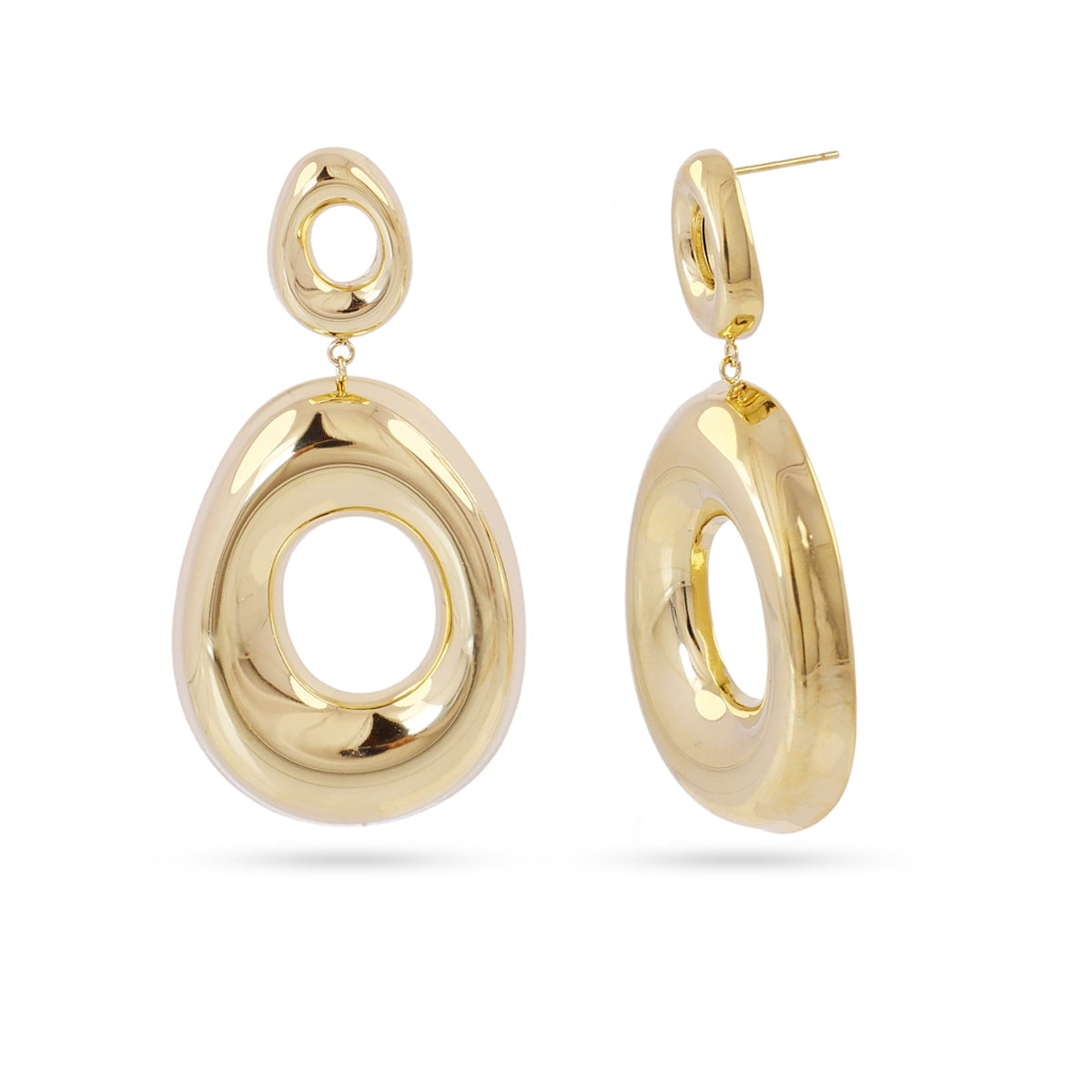 Pendientes Melt Slava Dorado Anartxy