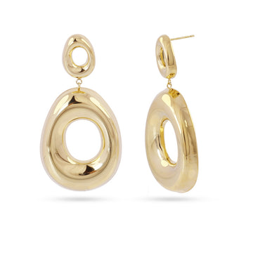 Pendientes Melt Slava Dorado Anartxy