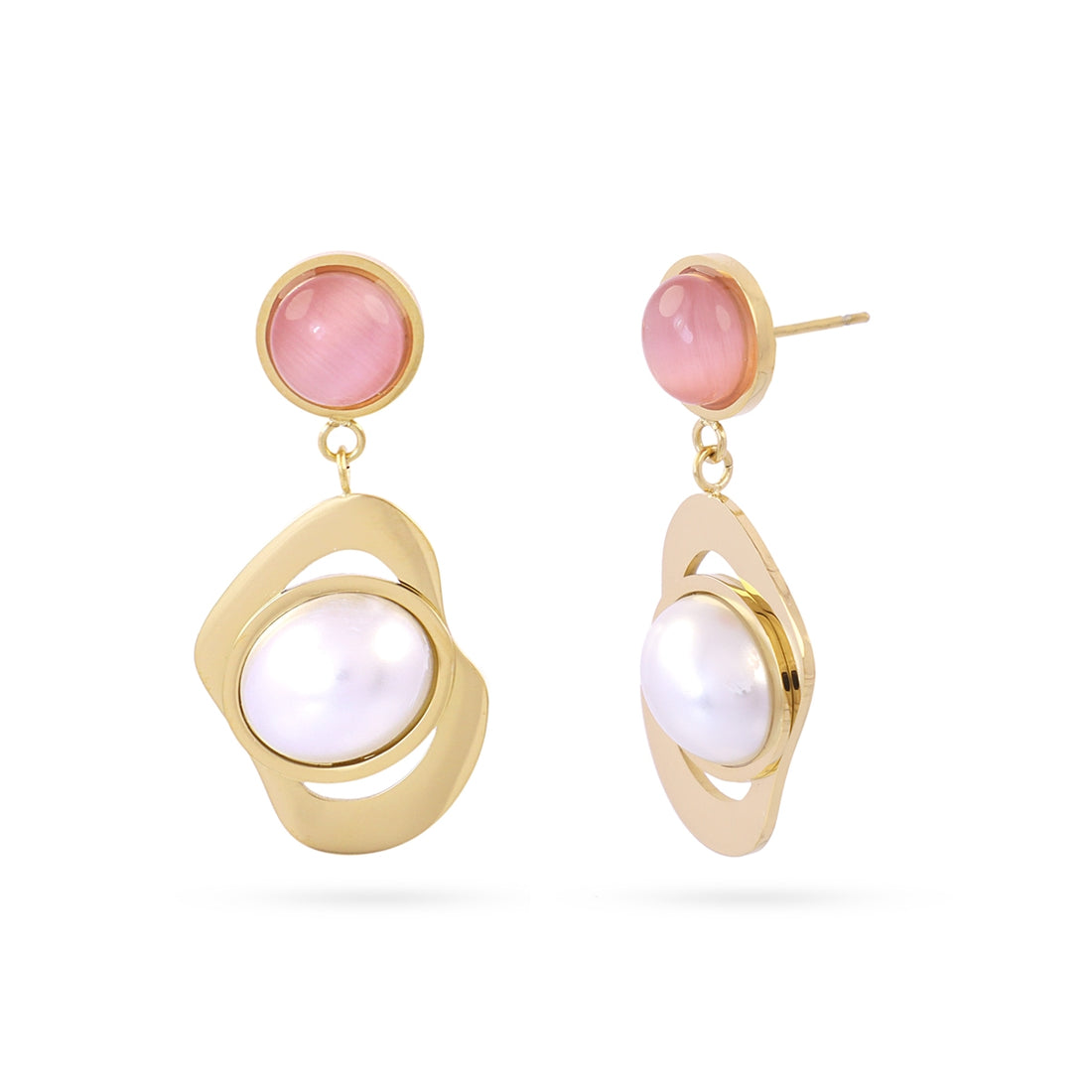 Pendientes Mirage Lucid Rosa Anartxy