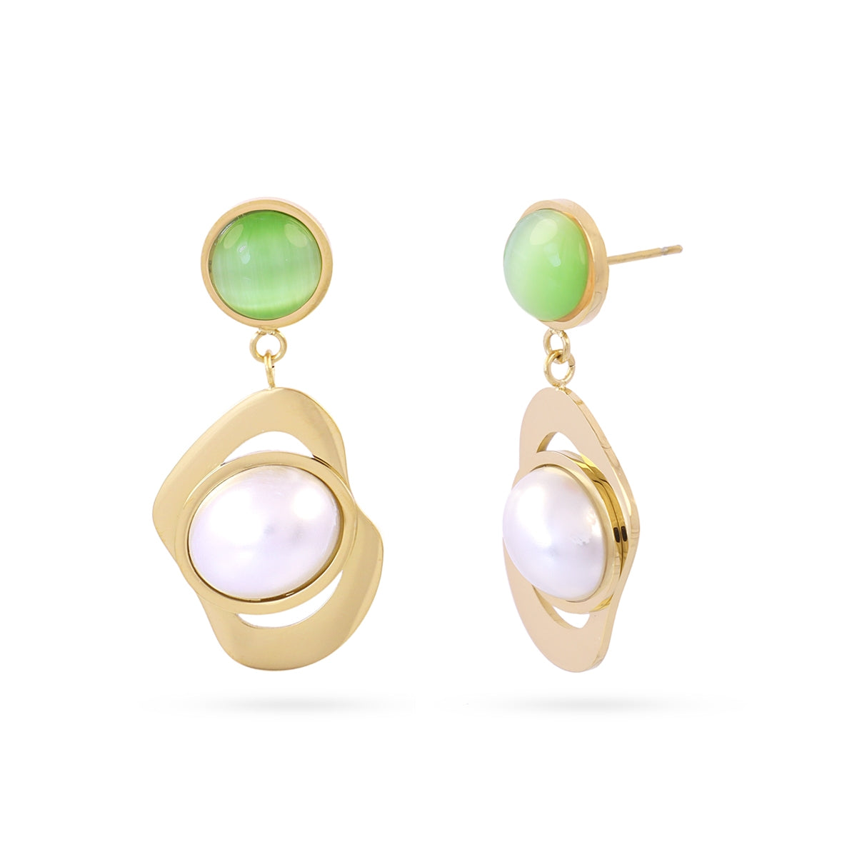 Pendientes Mirage Lucid Verde Anartxy