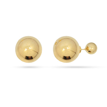 Pendientes Orbit Sphere Dorado Anartxy