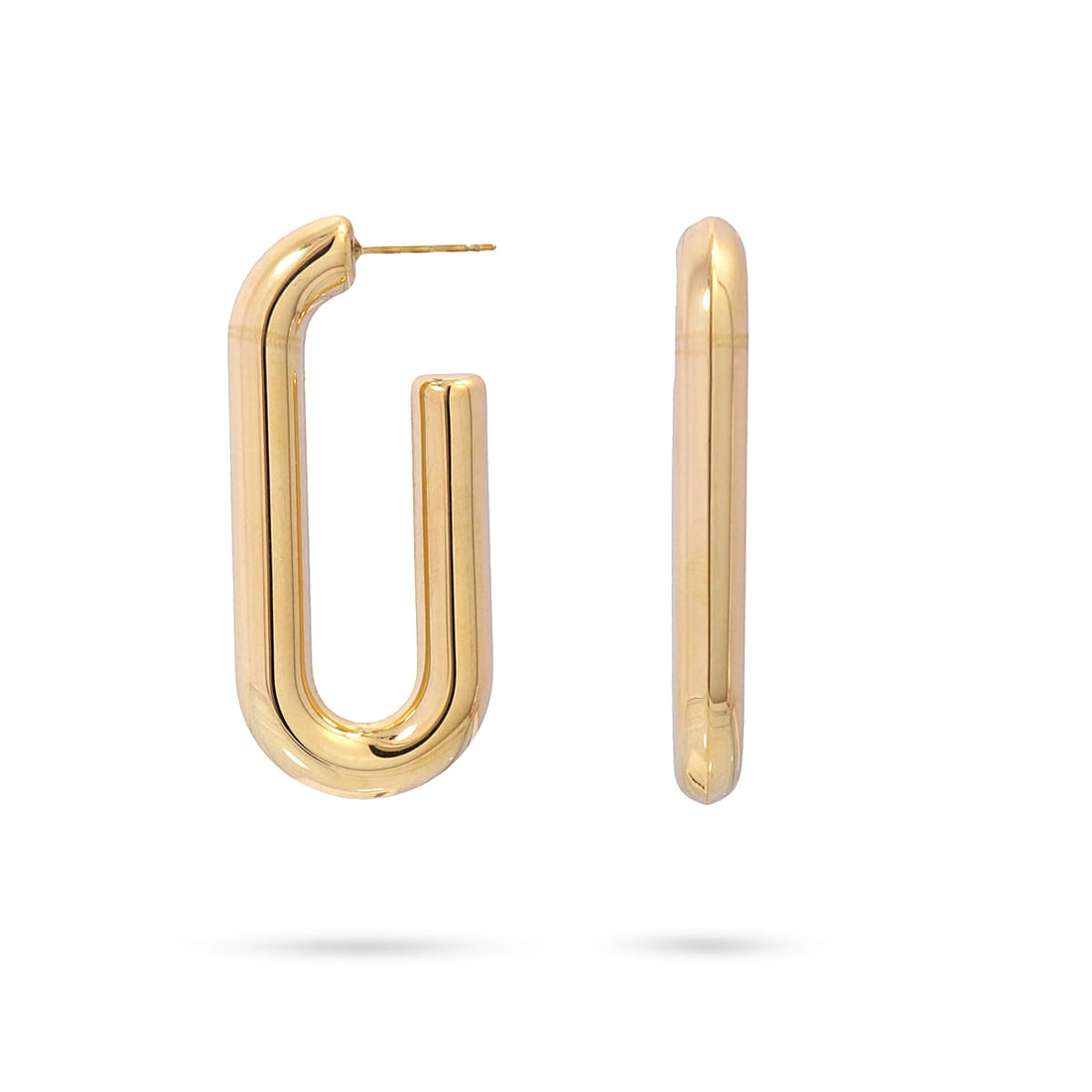 Pendientes Summer Essentials Long Hoops Dorado Anartxy