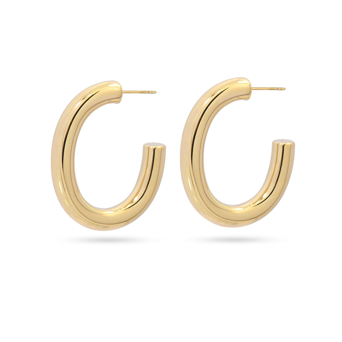 Pendientes Summer Essentials Hoop On Dorado Anartxy