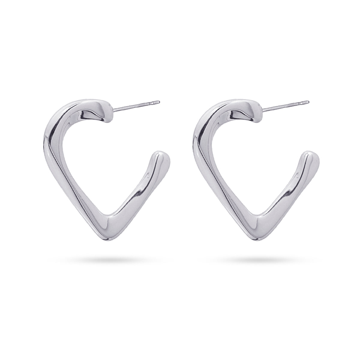 Pendientes Waves Bliss Plateado Anartxy