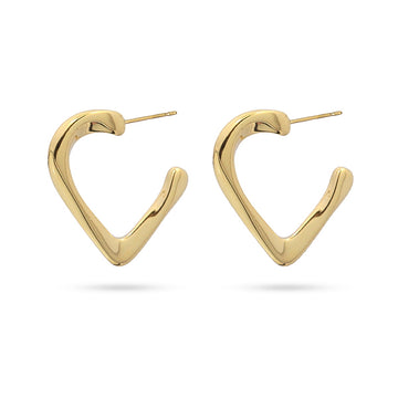 Pendientes Waves Bliss Dorado Anartxy