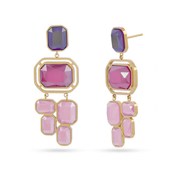 Pendientes Pixels Shadea Rosa Anartxy