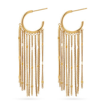 Pendientes Rainfall Prestige Dorado Anartxy