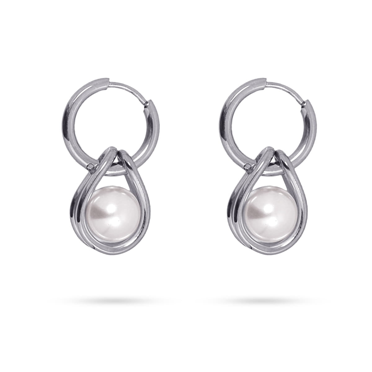 Pendientes Rauri Plateado Anartxy