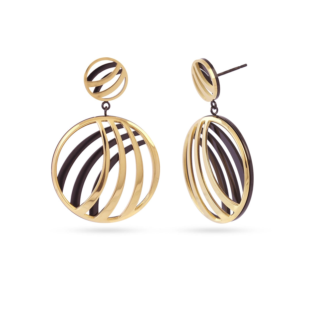 Pendientes Senses Axis Dorado Anartxy