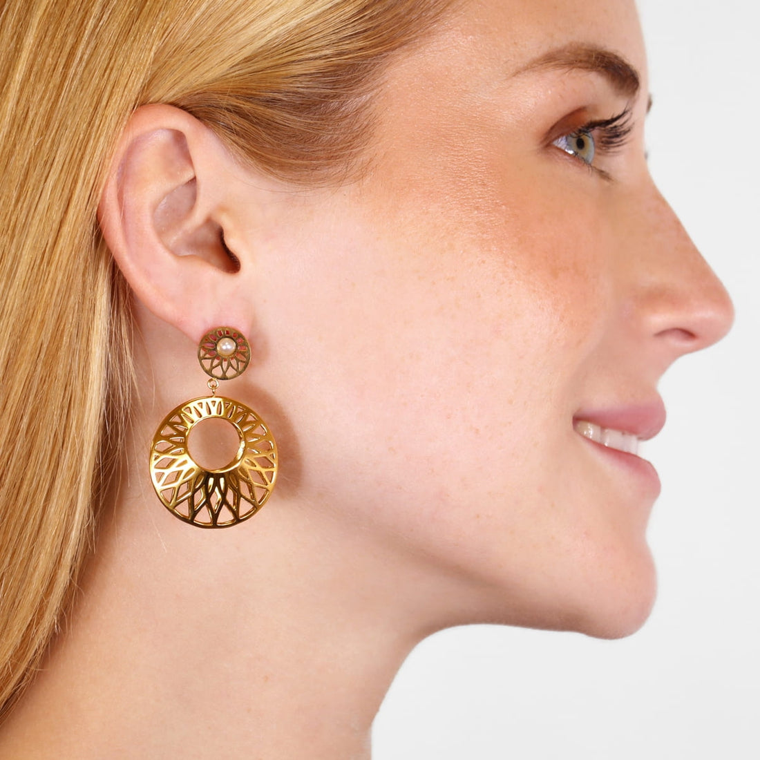 Pendientes Senses Tangle Dorado Anartxy