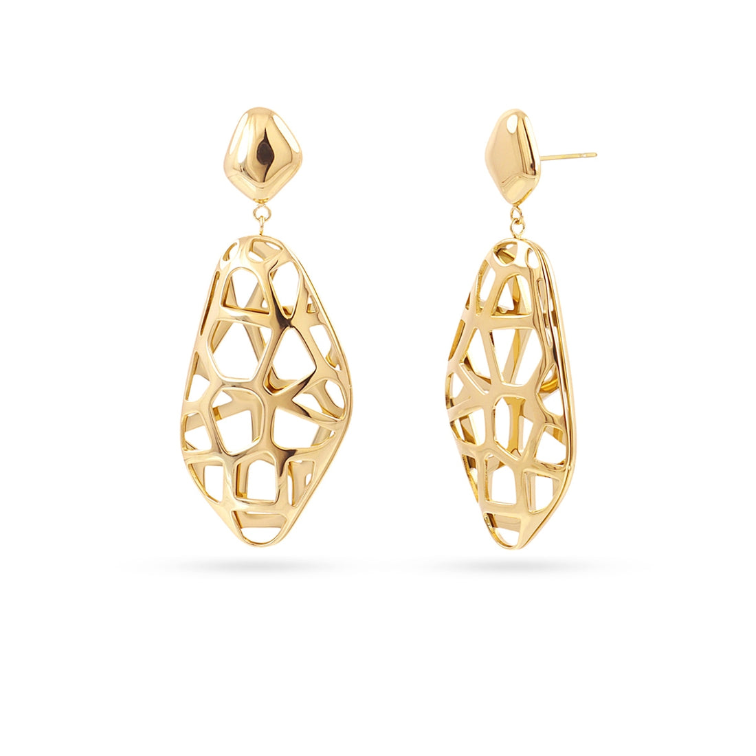 Pendientes Senses Weave Dorado Anartxy