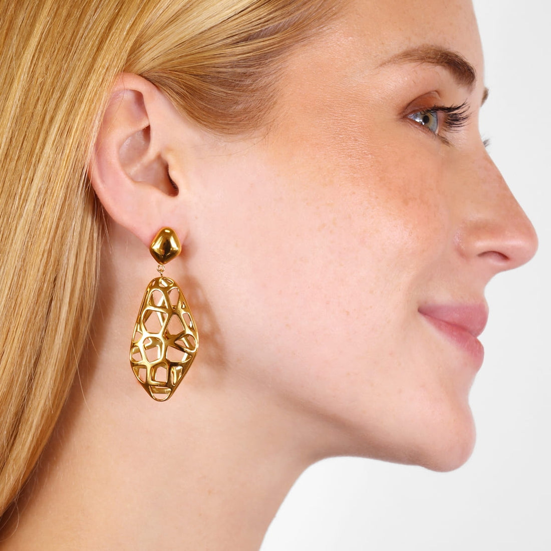 Pendientes Senses Weave Dorado Anartxy