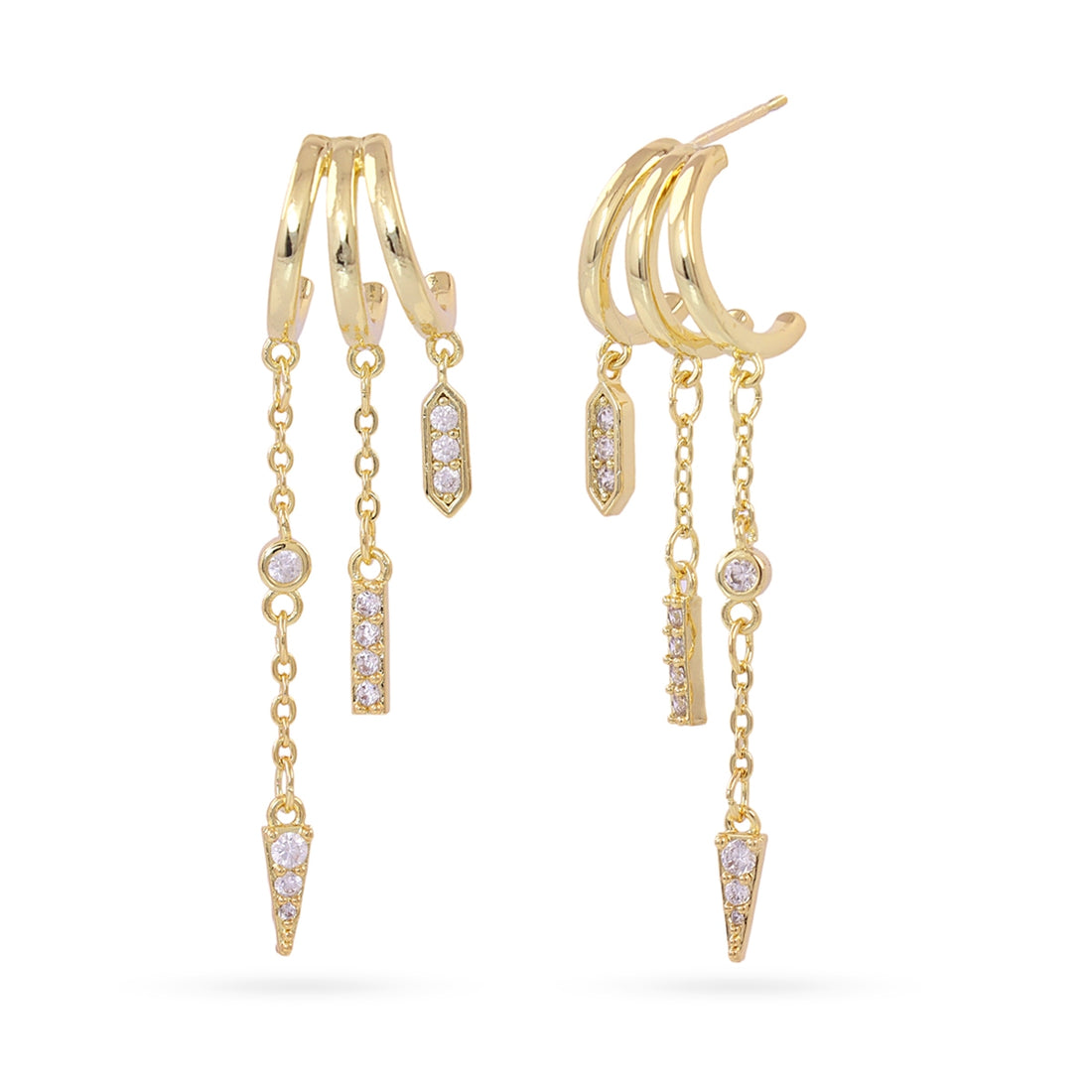 Pendientes Shine Aria Dorado Anartxy