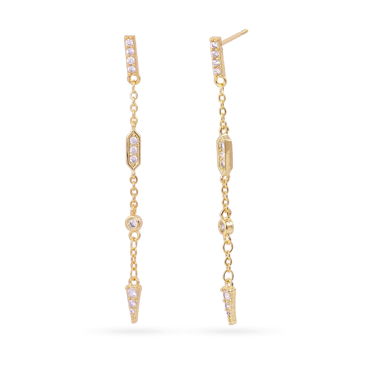 Pendientes Shine Belis Dorado Anartxy