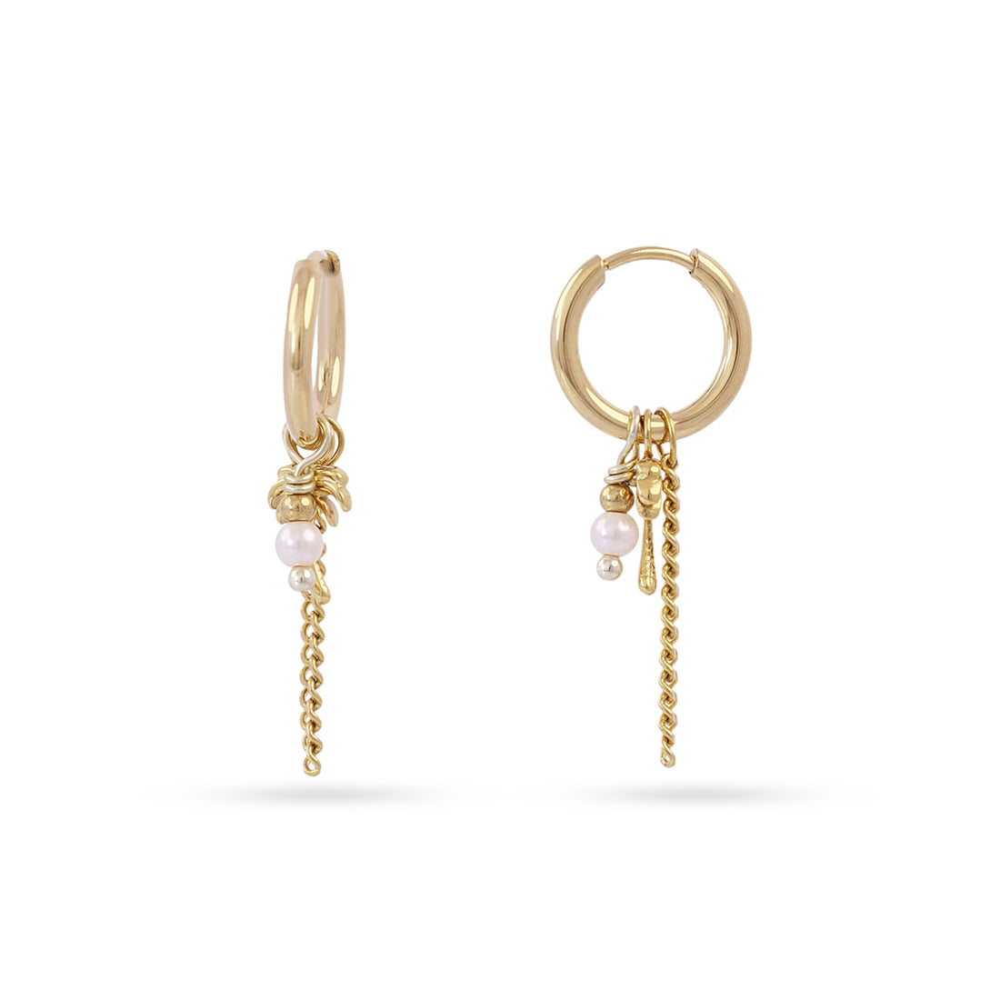Pendientes Spirit Palm Dorado Anartxy