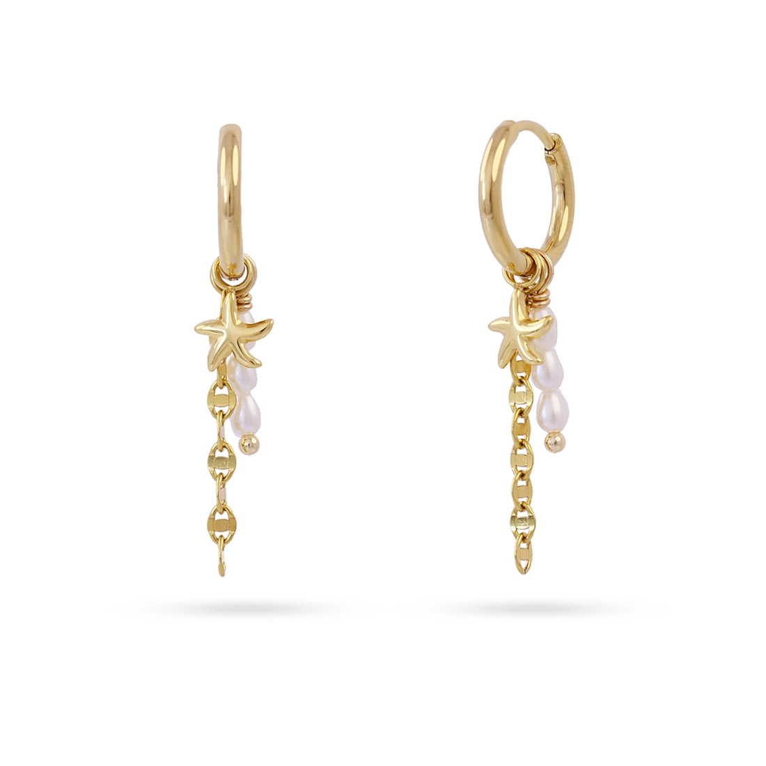 Pendientes Spirit Tangle Dorado Anartxy